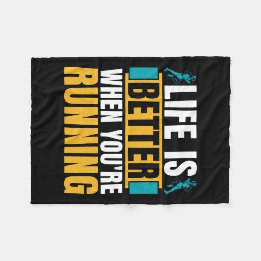 Cross country hardlopen is beter wanneer atletisch fleece deken (Voorkant (Horizontaal))