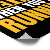 Cross country hardlopen is beter wanneer atletisch poster (Hoek)