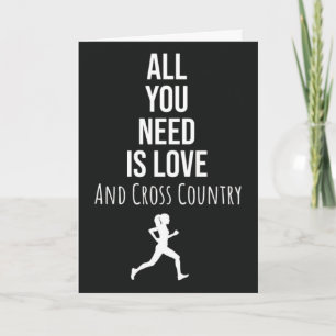 Cross Country Hardlopen Kaarten Hardloper Fitness