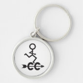 Cross Country Hardlopen Logo © Sleutelhanger (Voorkant)