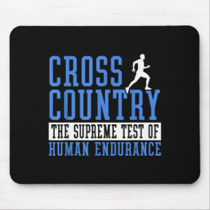 Cross Country Hardlopen Motivatie Muismat