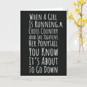 Cross Country Hardlopen Sieraden Hardloper Sportte Kaart (Gele Bloem)