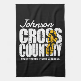 Cross Country hardloper hardloopteam speler Theedoek