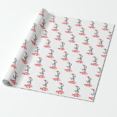 Cross-country Holiday CC Runner © Wrapping Paper Cadeaupapier (Uitgerold)