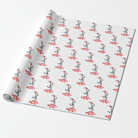 Cross-country Holiday CC Runner © Wrapping Paper Cadeaupapier (Uitgerold)
