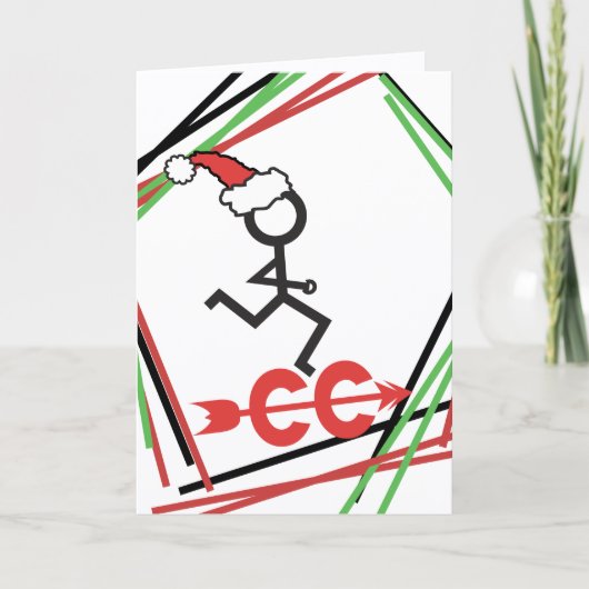 Cross-country Kerstloopner © Kaart (Voorkant)