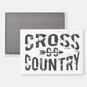 cross country magnet (Voorkant / Achterkant)