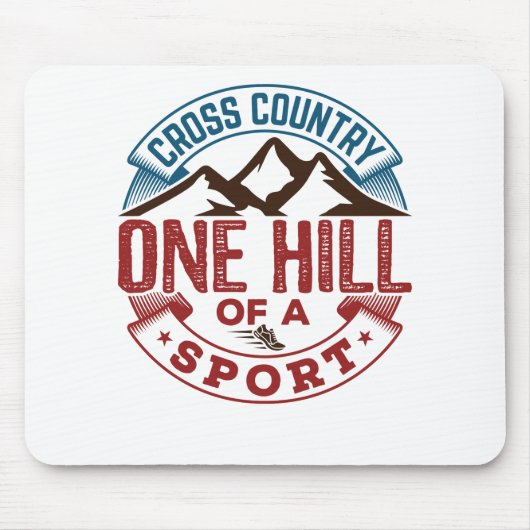 Cross-country One Hill of a Sport Muismat (Voorkant)