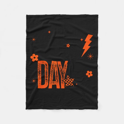 Cross Country Race Day Runner Track And Field Oran Fleece Deken (Voorkant)