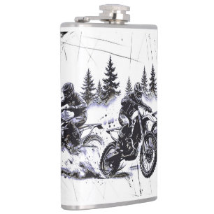 Cross Country Racers - Motorcross Racing Heupfles