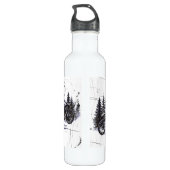 Cross Country Racers - Motorcross Racing Waterfles (Achterkant)