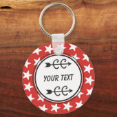 Cross Country RED - Runner die wordt beschouwd als Sleutelhanger (Voorkant)