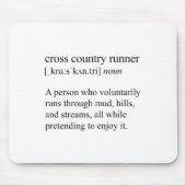 Cross Country Runner Definition, Xc Running  Muismat (Voorkant)