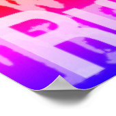 Cross Country Runner Fun Poster (Hoek)