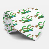 Cross Country Runner - Hilly Arrow Stropdas (Opgerold)