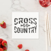 cross-country runner Paper Napkins Servet (Insitu)