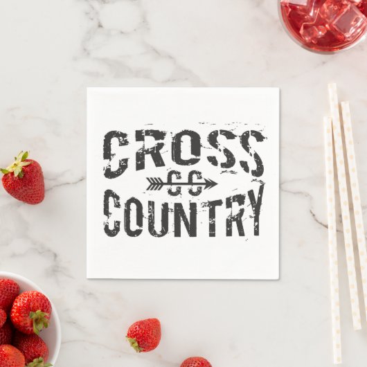 cross-country runner Paper Napkins Servet (Insitu)