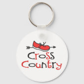Cross Country Runner © Shoe Sleutelhanger (Voorkant)