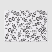 cross-country runner Tissue Paper Tissuepapier (Voorkant)