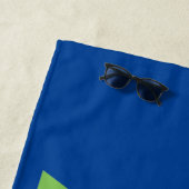 Cross Country Runners op Hill © Beach Towel Strandlaken (In situ)