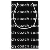 Cross-country Running Coach Cadeau Klein Cadeauzakje (Achterkant)