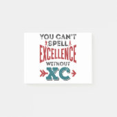 Cross-country Running Funny Excellence XC Post-it® Notes (Voorkant)