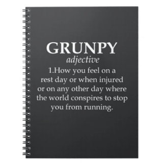 Cross Country Running Gifts Sport Runner Team XC Notitieboek