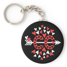 Cross-country Running Love Sleutelhanger