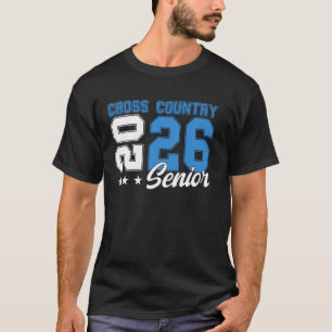 Cross Country Senior Night XC Senior 2026 Afstuder T-shirt