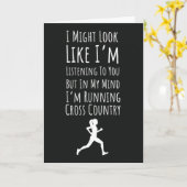 Cross Country Sieraden Sport Hardlopen Atleet XC Kaart (Gele Bloem)