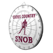 Cross Country Ski Snob Dartbord (Voorkant Rechts)