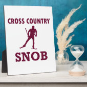 Cross Country Ski Snob Fotoplaat (Zijkant)