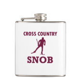Cross Country Ski Snob Heupfles (Voorkant)