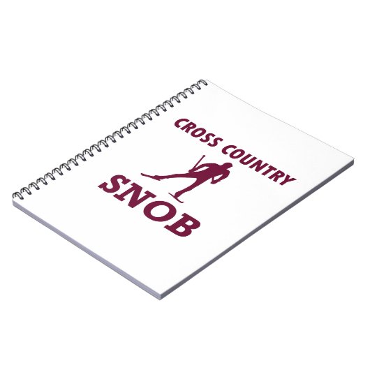Cross Country Ski Snob Notitieboek (Linkerzijde)