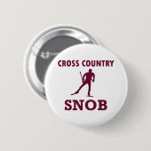 Cross Country Ski Snob Ronde Button 5,7 Cm (Voorkant /achterkant)