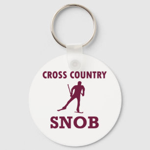 Cross Country Ski Snob Sleutelhanger