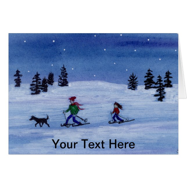 Cross-country Skiing (Voorkant Horizontaal)