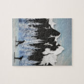 Cross-country Skiing Legpuzzel (Horizontaal)