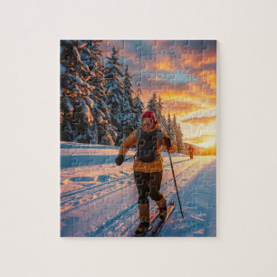 Cross-country Skiing Legpuzzel