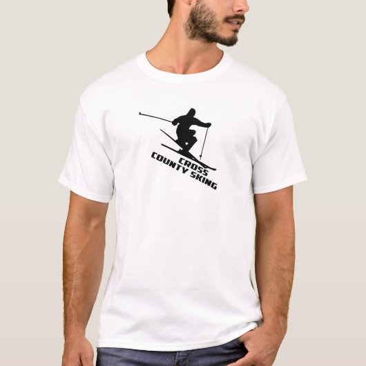 Cross-country Skiing T-shirt (Voorkant)
