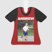 Cross Country Team Running Shirt Ornament (achterkant)