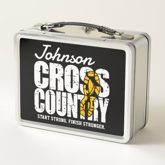 Cross Country TEKST toevoegen Runner Running Team  (Achterkant)