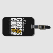 Cross Country TEKST toevoegen Runner Running Team  Bagagelabel (Voorkant (horizontaal))