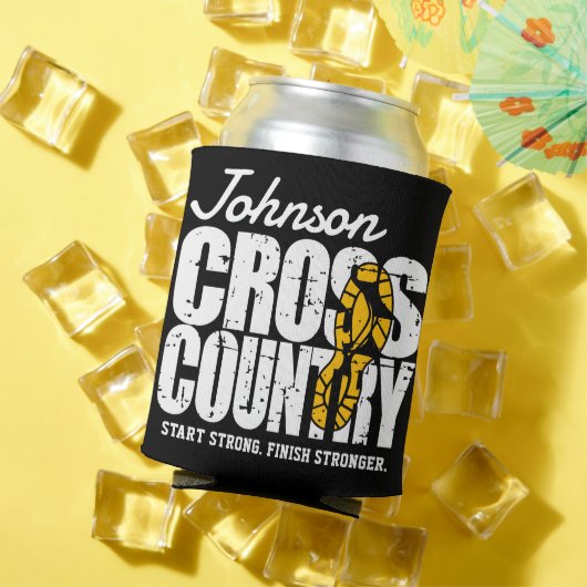 Cross Country TEKST toevoegen Runner Running Team Blikjeskoeler (Insitu Zomer)