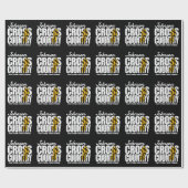 Cross Country TEKST toevoegen Runner Running Team  Cadeaupapier (Vlak)