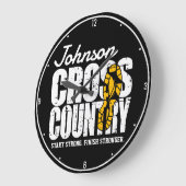 Cross Country TEKST toevoegen Runner Running Team Grote Klok (Hoek)