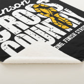 Cross Country TEKST toevoegen Runner Running Team  Sherpa Deken (3/4)