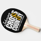 Cross Country TEKST toevoegen Runner Running Team  Tafeltennisbatje (Zijkant)
