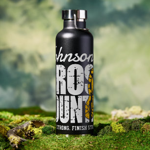Cross Country TEKST toevoegen Runner Running Team  Waterfles