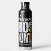 Cross Country TEKST toevoegen Runner Running Team Waterfles (Links)